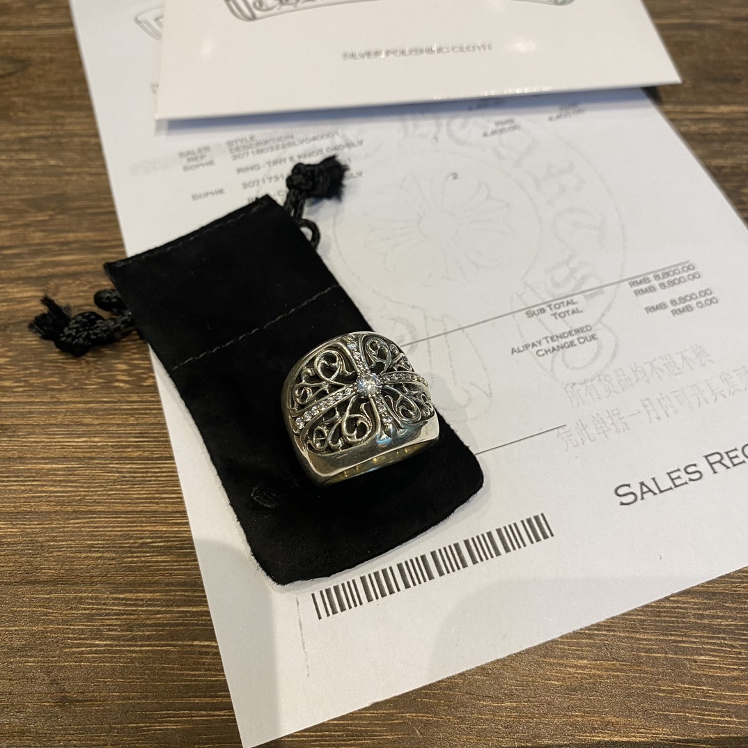 Rings, 925 silver with diamond customization