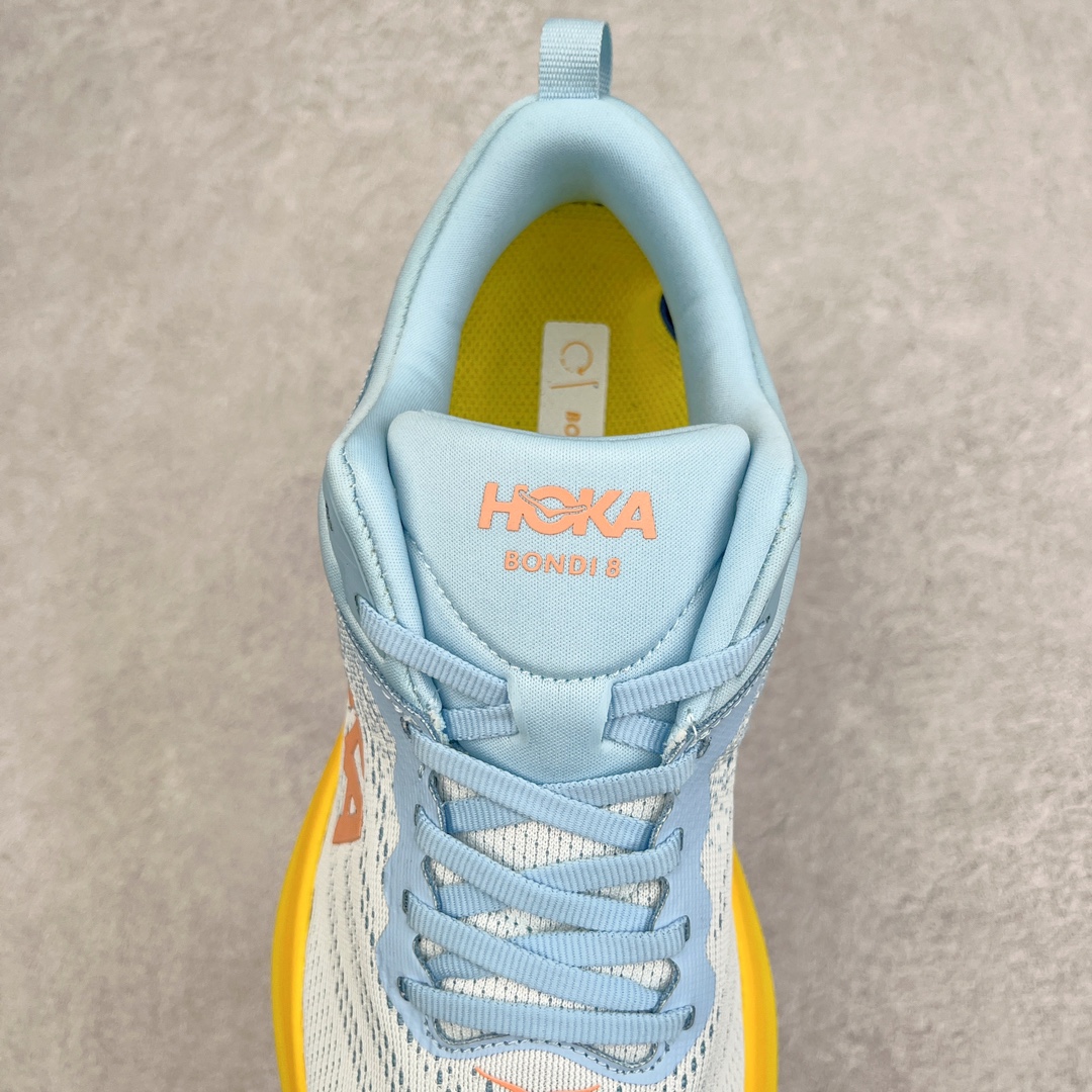 图片[5]-💰140 ＃福利特价‼HOKA ONE ONE Bondi 8 邦代八代缓震网面耐磨低帮跑步鞋 原始的 Bondi 缓震和线条在这里 提供该特许经营权众所周知的柔软、平衡的乘坐体验 Bondi 使用加长的摇杆微调几何形状 以获得更大的加速度 同时由于采用碳纤维板 还可以提供更平稳的脚趾离地 SIZE：36 36.5 37.5 38 38.5 39 40 40.5 41 42 42.5 43 44 44.5 45 编码：by2936010-运动鞋