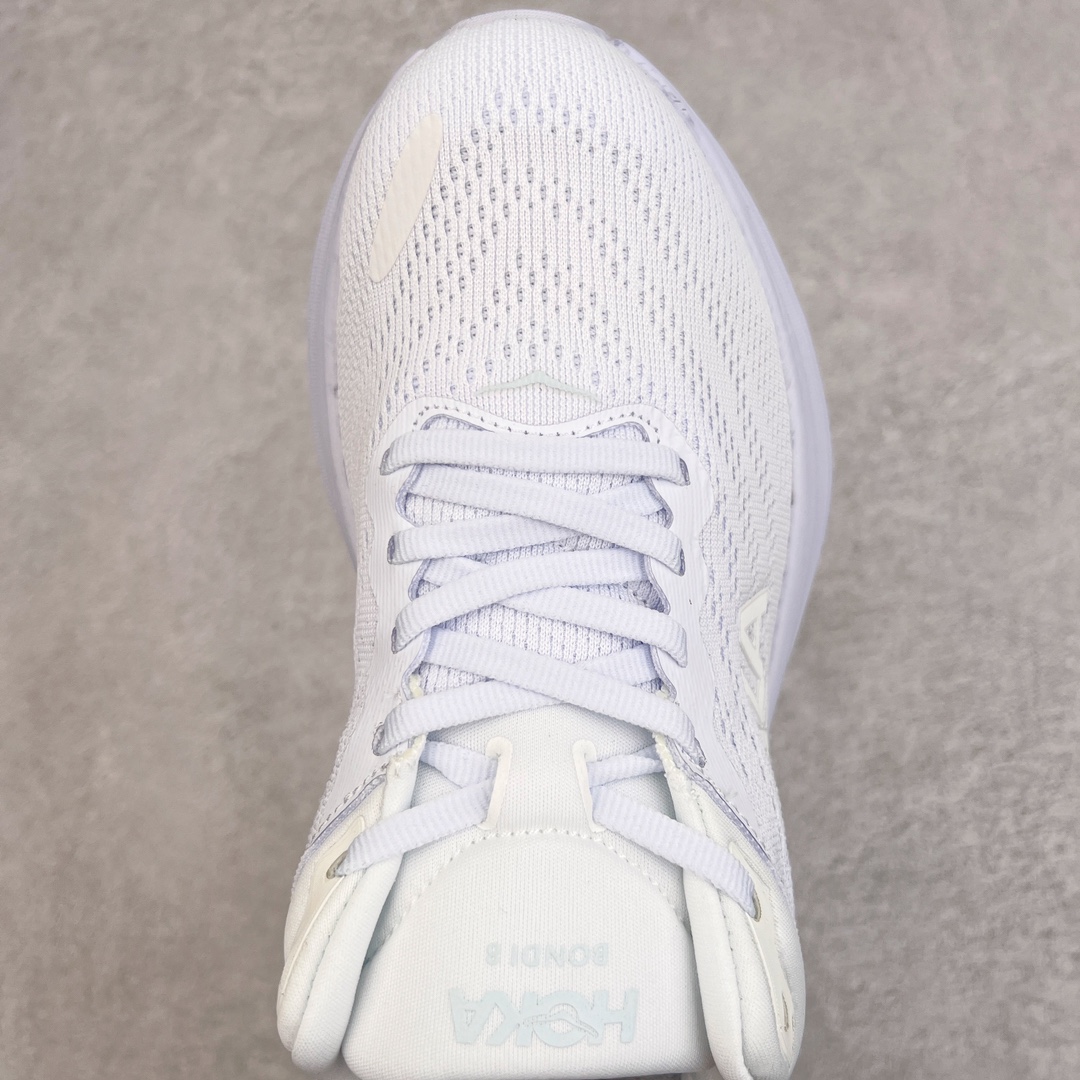 图片[4]-＃福利特价 HOKA ONE ONE Bondi 8 邦代八代缓震网面耐磨低帮跑步鞋 原始的 Bondi 缓震和线条在这里 提供该特许经营权众所周知的柔软、平衡的乘坐体验 Bondi 使用加长的摇杆微调几何形状 以获得更大的加速度 同时由于采用碳纤维板 还可以提供更平稳的脚趾离地 尺码：36 36.5 37.5 38 38.5 39 40 40.5 41 42 42.5 43 44 44.5 45-选品中心