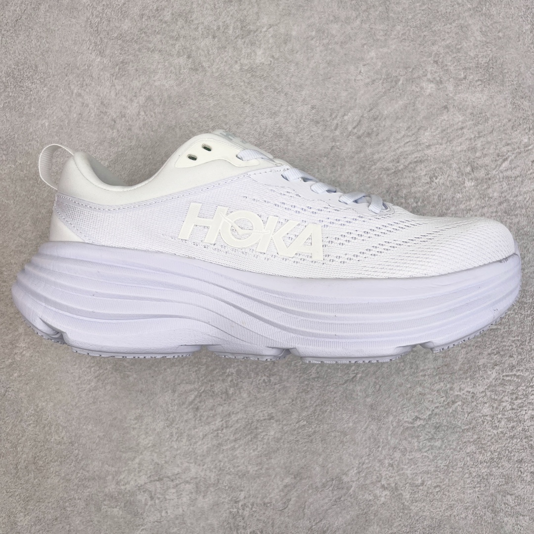 ＃福利特价 HOKA ONE ONE Bondi 8 邦代八代缓震网面耐磨低帮跑步鞋 原始的 Bondi 缓震和线条在这里 提供该特许经营权众所周知的柔软、平衡的乘坐体验 Bondi 使用加长的摇杆微调几何形状 以获得更大的加速度 同时由于采用碳纤维板 还可以提供更平稳的脚趾离地 尺码：36 36.5 37.5 38 38.5 39 40 40.5 41 42 42.5 43 44 44.5 45-选品中心