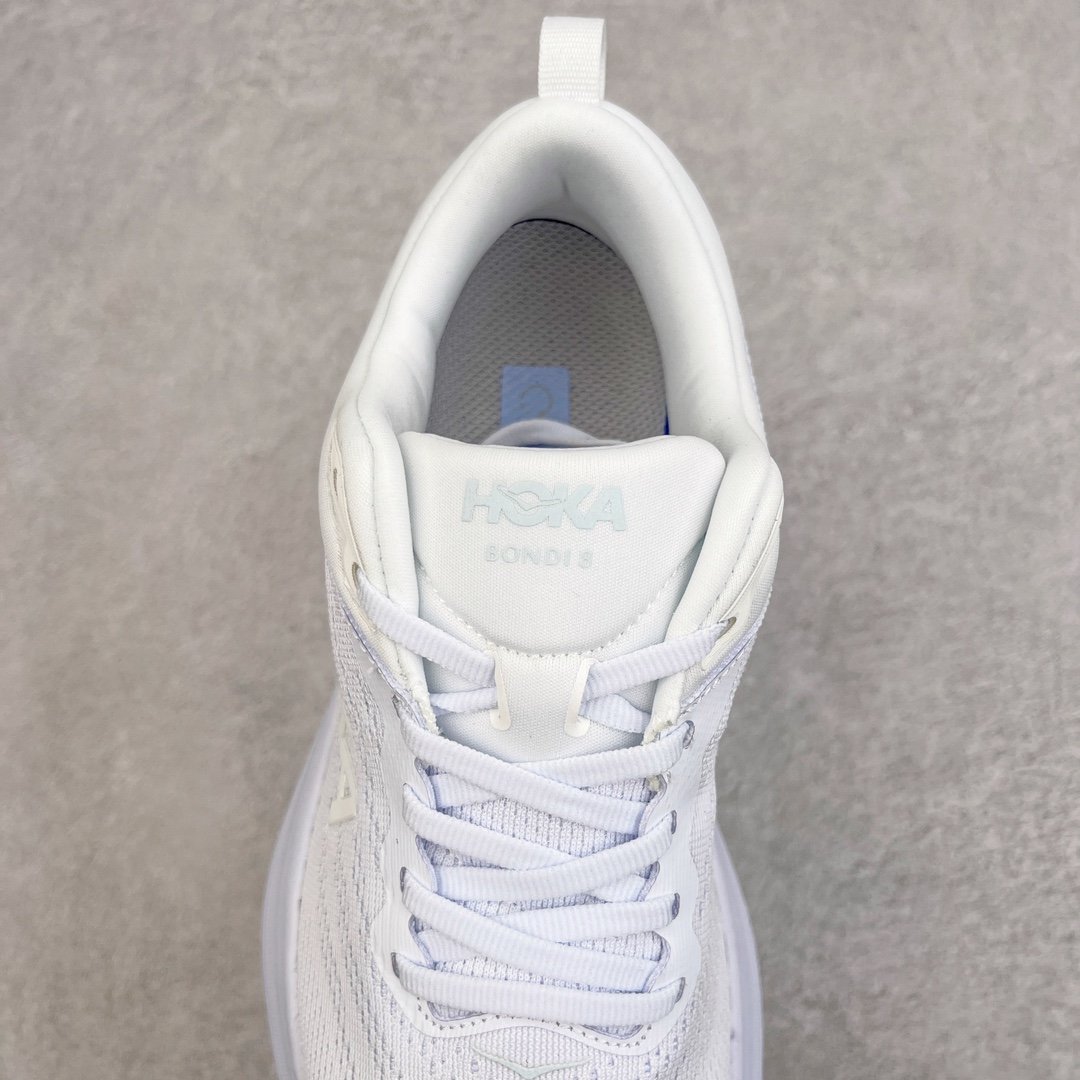 图片[5]-＃福利特价 HOKA ONE ONE Bondi 8 邦代八代缓震网面耐磨低帮跑步鞋 原始的 Bondi 缓震和线条在这里 提供该特许经营权众所周知的柔软、平衡的乘坐体验 Bondi 使用加长的摇杆微调几何形状 以获得更大的加速度 同时由于采用碳纤维板 还可以提供更平稳的脚趾离地 尺码：36 36.5 37.5 38 38.5 39 40 40.5 41 42 42.5 43 44 44.5 45-选品中心