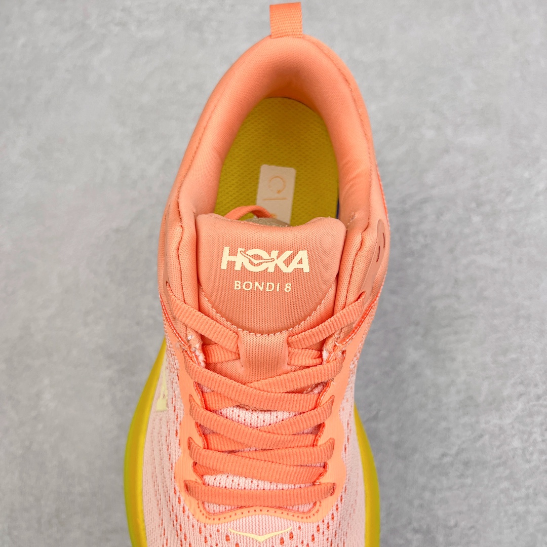 图片[5]-＃福利特价 HOKA ONE ONE Bondi 8 邦代八代缓震网面耐磨低帮跑步鞋 原始的 Bondi 缓震和线条在这里 提供该特许经营权众所周知的柔软、平衡的乘坐体验 Bondi 使用加长的摇杆微调几何形状 以获得更大的加速度 同时由于采用碳纤维板 还可以提供更平稳的脚趾离地 尺码：36 36.5 37.5 38 38.5 39 40 40.5 41 42 42.5 43 44 44.5 45-选品中心