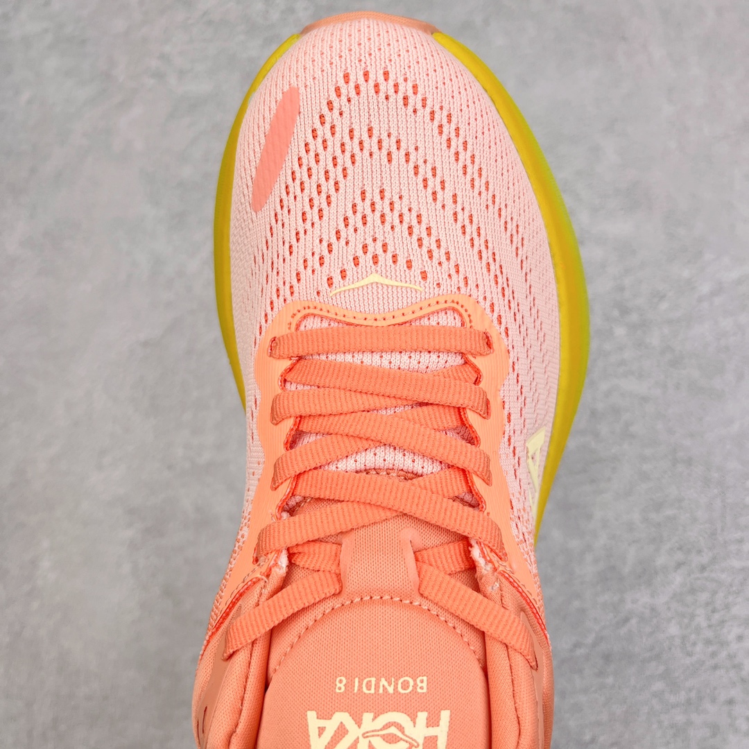 图片[4]-＃福利特价 HOKA ONE ONE Bondi 8 邦代八代缓震网面耐磨低帮跑步鞋 原始的 Bondi 缓震和线条在这里 提供该特许经营权众所周知的柔软、平衡的乘坐体验 Bondi 使用加长的摇杆微调几何形状 以获得更大的加速度 同时由于采用碳纤维板 还可以提供更平稳的脚趾离地 尺码：36 36.5 37.5 38 38.5 39 40 40.5 41 42 42.5 43 44 44.5 45-选品中心