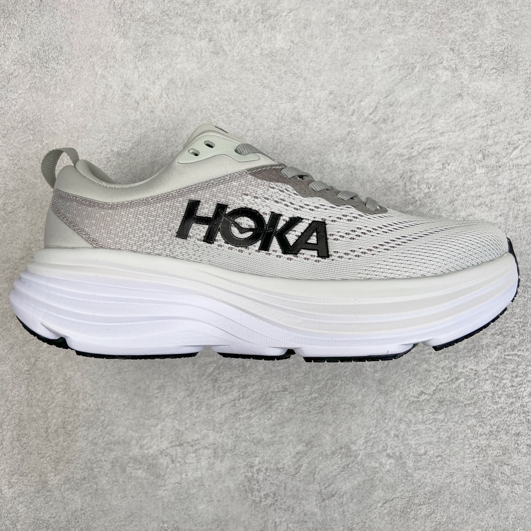 ＃福利特价 HOKA ONE ONE Bondi 8 邦代八代缓震网面耐磨低帮跑步鞋 原始的 Bondi 缓震和线条在这里 提供该特许经营权众所周知的柔软、平衡的乘坐体验 Bondi 使用加长的摇杆微调几何形状 以获得更大的加速度 同时由于采用碳纤维板 还可以提供更平稳的脚趾离地 尺码：36 36.5 37.5 38 38.5 39 40 40.5 41 42 42.5 43 44 44.5 45-选品中心