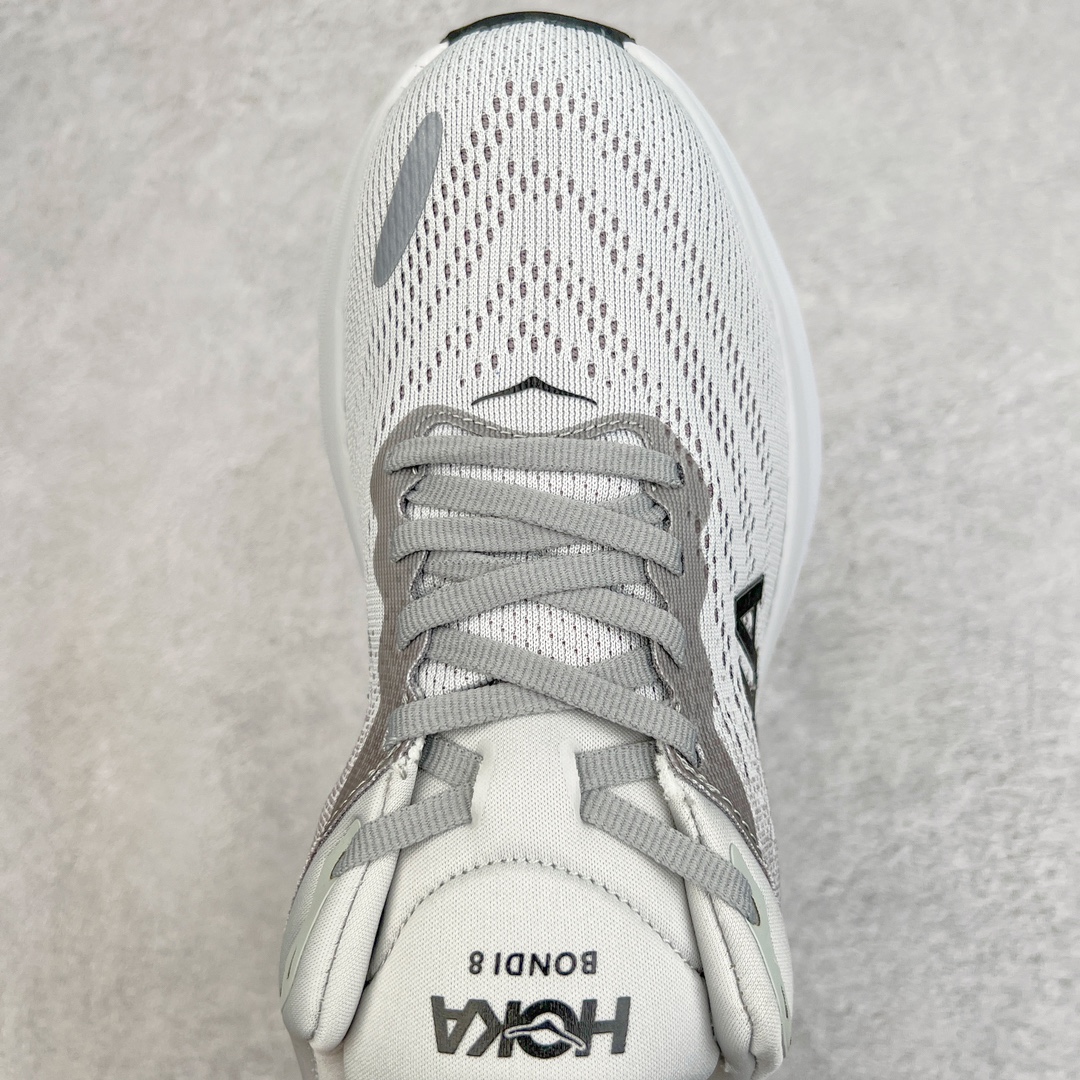 图片[4]-＃福利特价 HOKA ONE ONE Bondi 8 邦代八代缓震网面耐磨低帮跑步鞋 原始的 Bondi 缓震和线条在这里 提供该特许经营权众所周知的柔软、平衡的乘坐体验 Bondi 使用加长的摇杆微调几何形状 以获得更大的加速度 同时由于采用碳纤维板 还可以提供更平稳的脚趾离地 尺码：36 36.5 37.5 38 38.5 39 40 40.5 41 42 42.5 43 44 44.5 45-选品中心