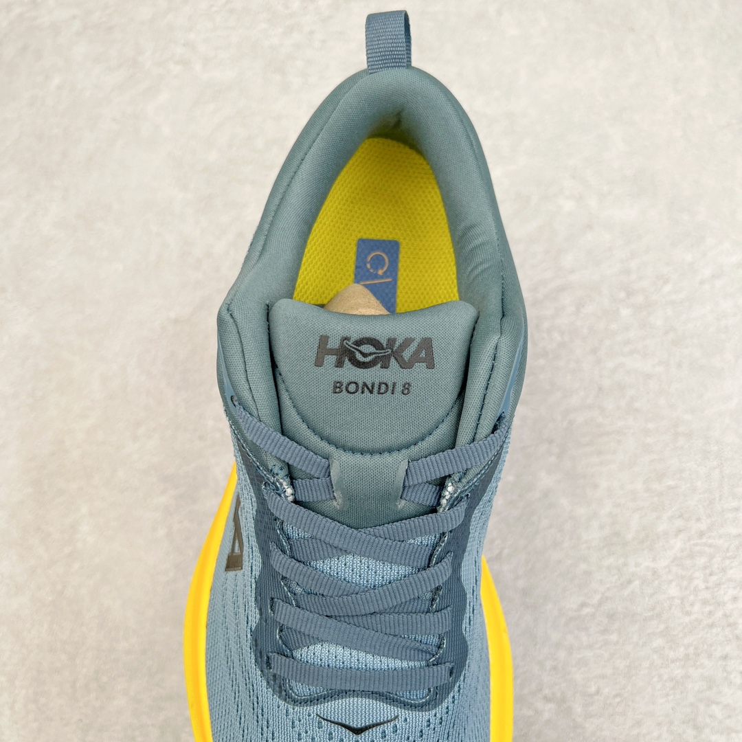 图片[5]-＃福利特价 HOKA ONE ONE Bondi 8 邦代八代缓震网面耐磨低帮跑步鞋 原始的 Bondi 缓震和线条在这里 提供该特许经营权众所周知的柔软、平衡的乘坐体验 Bondi 使用加长的摇杆微调几何形状 以获得更大的加速度 同时由于采用碳纤维板 还可以提供更平稳的脚趾离地 尺码：36 36.5 37.5 38 38.5 39 40 40.5 41 42 42.5 43 44 44.5 45-选品中心