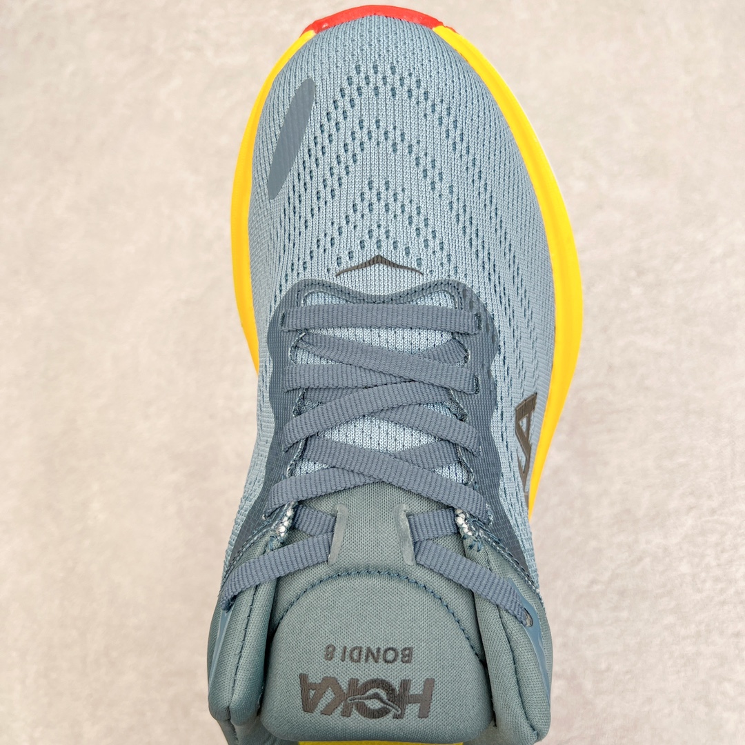 图片[4]-＃福利特价 HOKA ONE ONE Bondi 8 邦代八代缓震网面耐磨低帮跑步鞋 原始的 Bondi 缓震和线条在这里 提供该特许经营权众所周知的柔软、平衡的乘坐体验 Bondi 使用加长的摇杆微调几何形状 以获得更大的加速度 同时由于采用碳纤维板 还可以提供更平稳的脚趾离地 尺码：36 36.5 37.5 38 38.5 39 40 40.5 41 42 42.5 43 44 44.5 45-选品中心