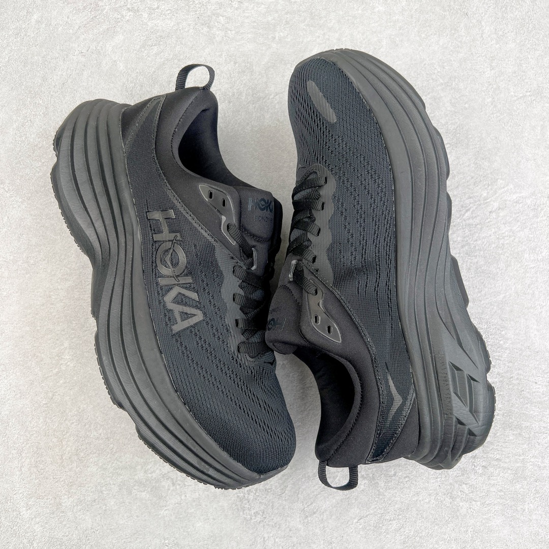 图片[3]-＃福利特价 HOKA ONE ONE Bondi 8 邦代八代缓震网面耐磨低帮跑步鞋 原始的 Bondi 缓震和线条在这里 提供该特许经营权众所周知的柔软、平衡的乘坐体验 Bondi 使用加长的摇杆微调几何形状 以获得更大的加速度 同时由于采用碳纤维板 还可以提供更平稳的脚趾离地 尺码：36 36.5 37.5 38 38.5 39 40 40.5 41 42 42.5 43 44 44.5 45-选品中心