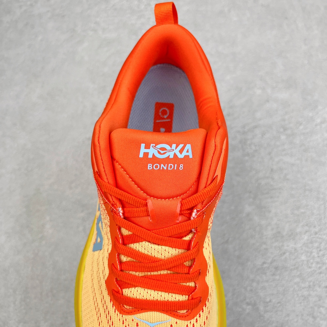 图片[5]-＃福利特价 HOKA ONE ONE Bondi 8 邦代八代缓震网面耐磨低帮跑步鞋 原始的 Bondi 缓震和线条在这里 提供该特许经营权众所周知的柔软、平衡的乘坐体验 Bondi 使用加长的摇杆微调几何形状 以获得更大的加速度 同时由于采用碳纤维板 还可以提供更平稳的脚趾离地 尺码：36 36.5 37.5 38 38.5 39 40 40.5 41 42 42.5 43 44 44.5 45-选品中心