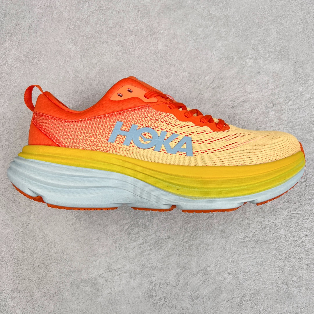 ＃福利特价 HOKA ONE ONE Bondi 8 邦代八代缓震网面耐磨低帮跑步鞋 原始的 Bondi 缓震和线条在这里 提供该特许经营权众所周知的柔软、平衡的乘坐体验 Bondi 使用加长的摇杆微调几何形状 以获得更大的加速度 同时由于采用碳纤维板 还可以提供更平稳的脚趾离地 尺码：36 36.5 37.5 38 38.5 39 40 40.5 41 42 42.5 43 44 44.5 45-选品中心