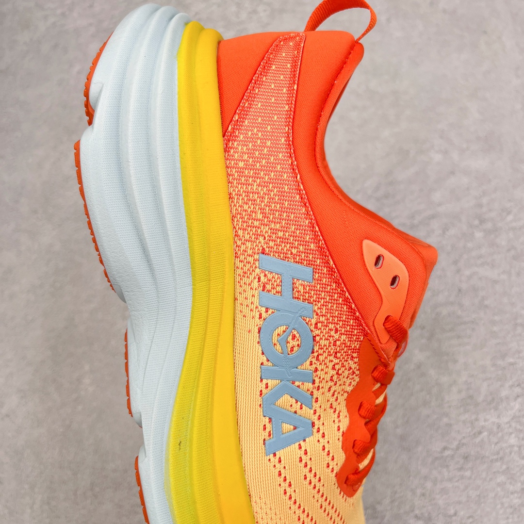 图片[6]-＃福利特价 HOKA ONE ONE Bondi 8 邦代八代缓震网面耐磨低帮跑步鞋 原始的 Bondi 缓震和线条在这里 提供该特许经营权众所周知的柔软、平衡的乘坐体验 Bondi 使用加长的摇杆微调几何形状 以获得更大的加速度 同时由于采用碳纤维板 还可以提供更平稳的脚趾离地 尺码：36 36.5 37.5 38 38.5 39 40 40.5 41 42 42.5 43 44 44.5 45-选品中心