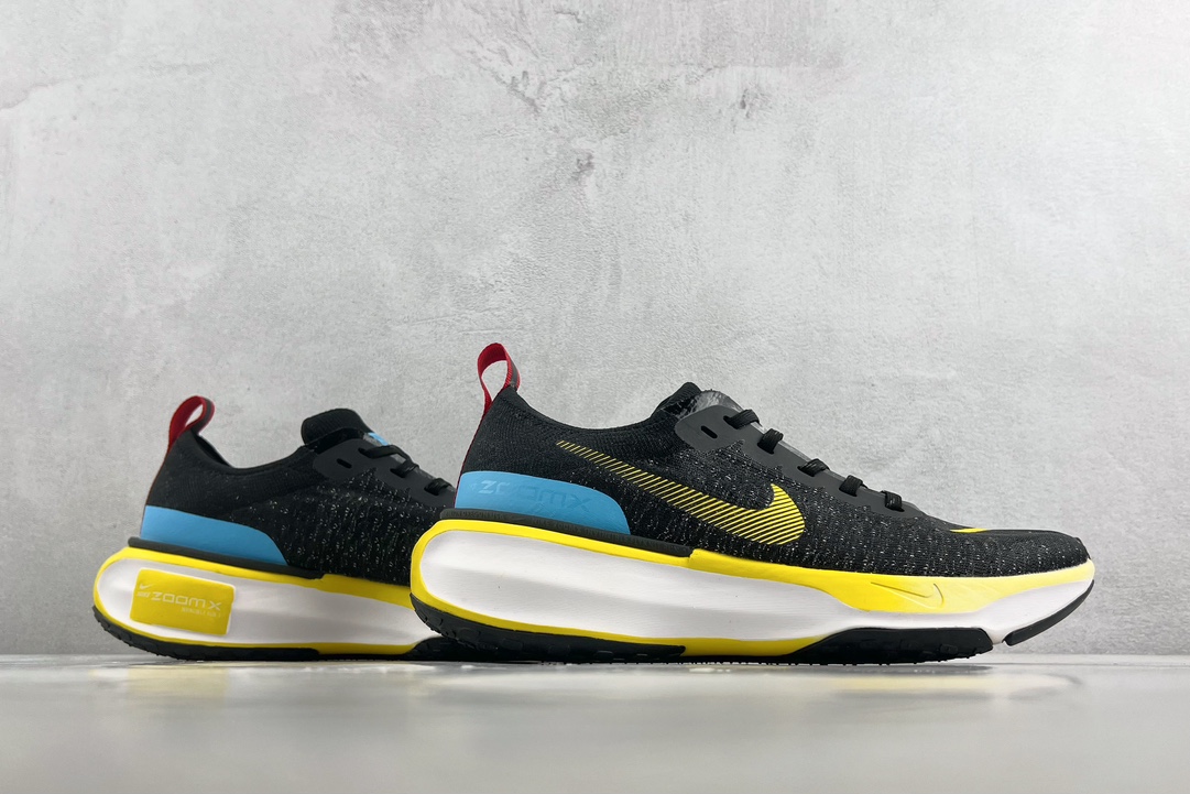 220 Nike Zoomx Invincible Run Flyknit 3 黑黄 DR2660-002