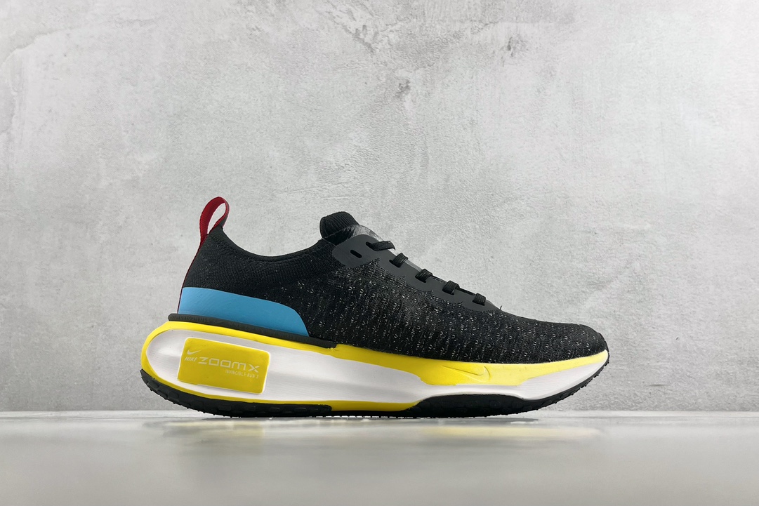 220 Nike Zoomx Invincible Run Flyknit 3 黑黄 DR2660-002