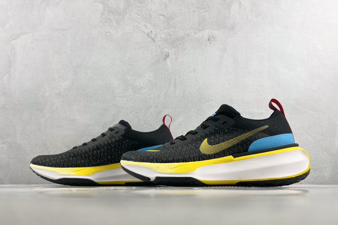 220 Nike Zoomx Invincible Run Flyknit 3 黑黄 DR2660-002