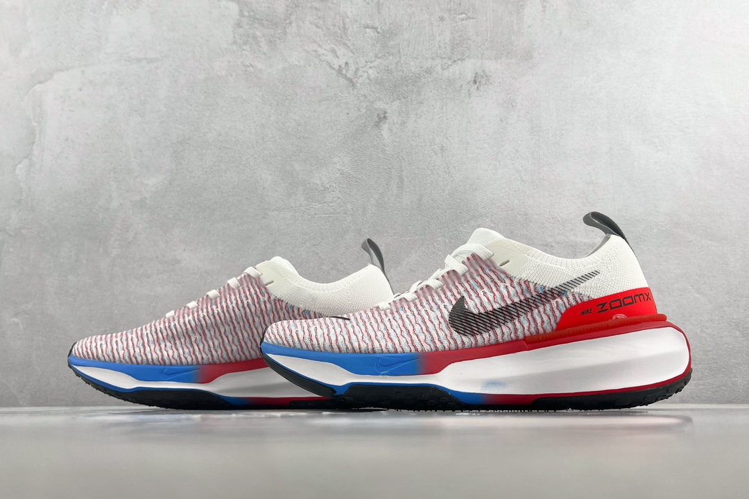 220 Nike Zoomx Invincible Run Flyknit 3 红蓝白 FJ3889-100