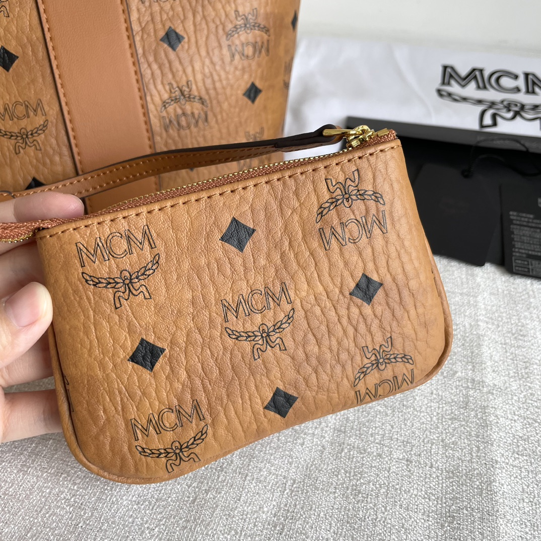 Coach 迷你最新款子母购物袋迷你 开模 包身一面Visetos 花纹帆布
