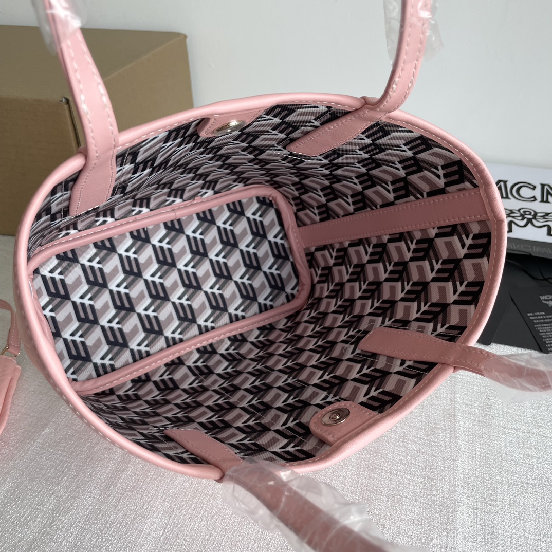 Coach 迷你最新款子母购物袋迷你 开模 包身一面Visetos 花纹帆布