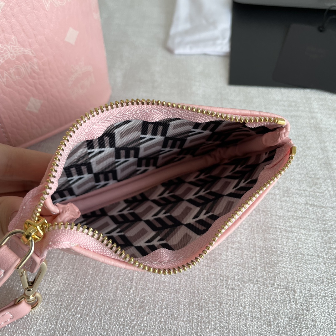 Coach 迷你最新款子母购物袋迷你 开模 包身一面Visetos 花纹帆布