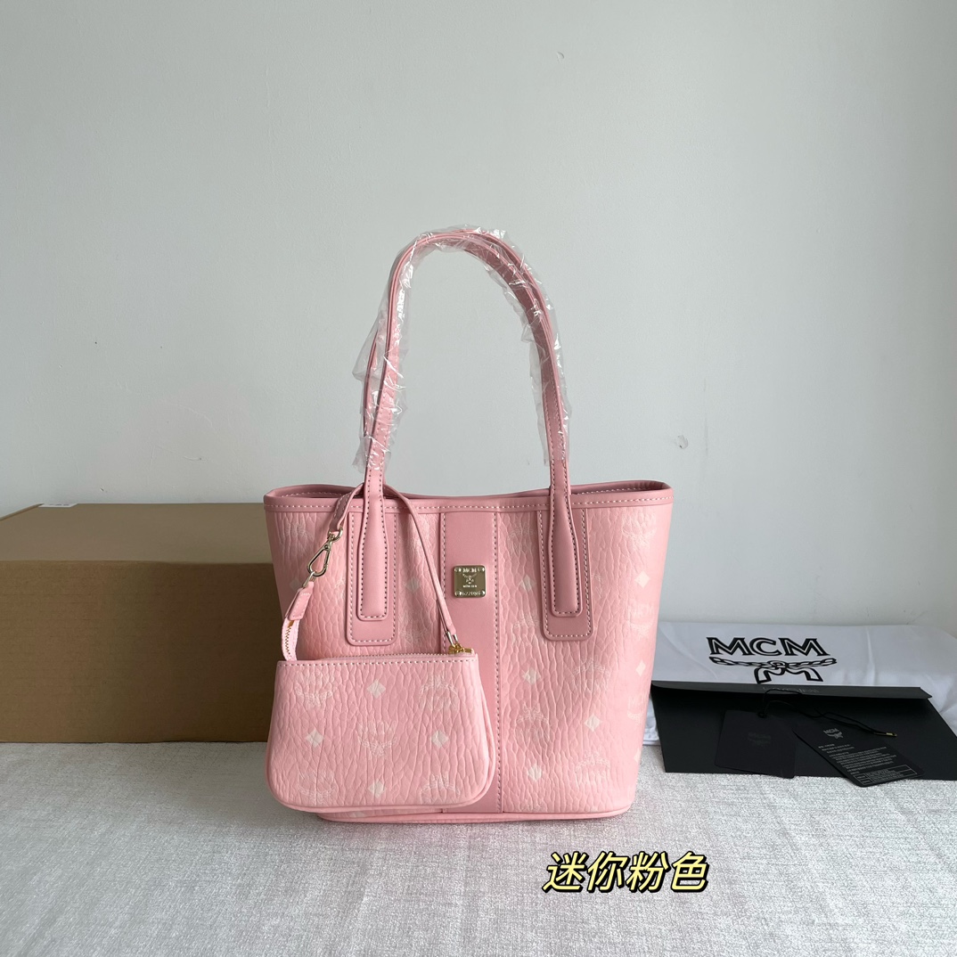 Coach 迷你最新款子母购物袋迷你 开模 包身一面Visetos 花纹帆布
