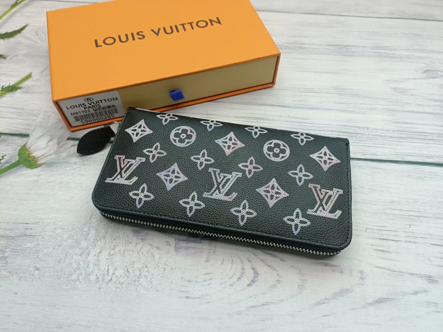 Wallet with cards and money