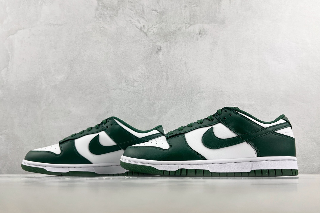 180 Nike Dunk Low Retro "yarsity Green"白绿 DD1391-101