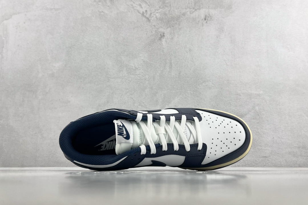 180 Nike Dunk Low "Midnight Navy and white” 海军蓝 DD150-115