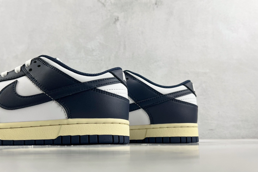 180 Nike Dunk Low "Midnight Navy and white” 海军蓝 DD150-115