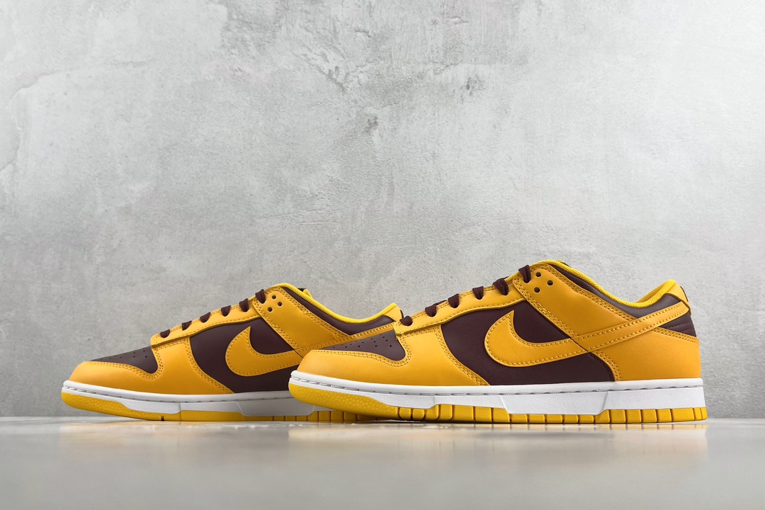  特价 
Nike Dunk Low retro arizona state黄酒红

货号：DD1391