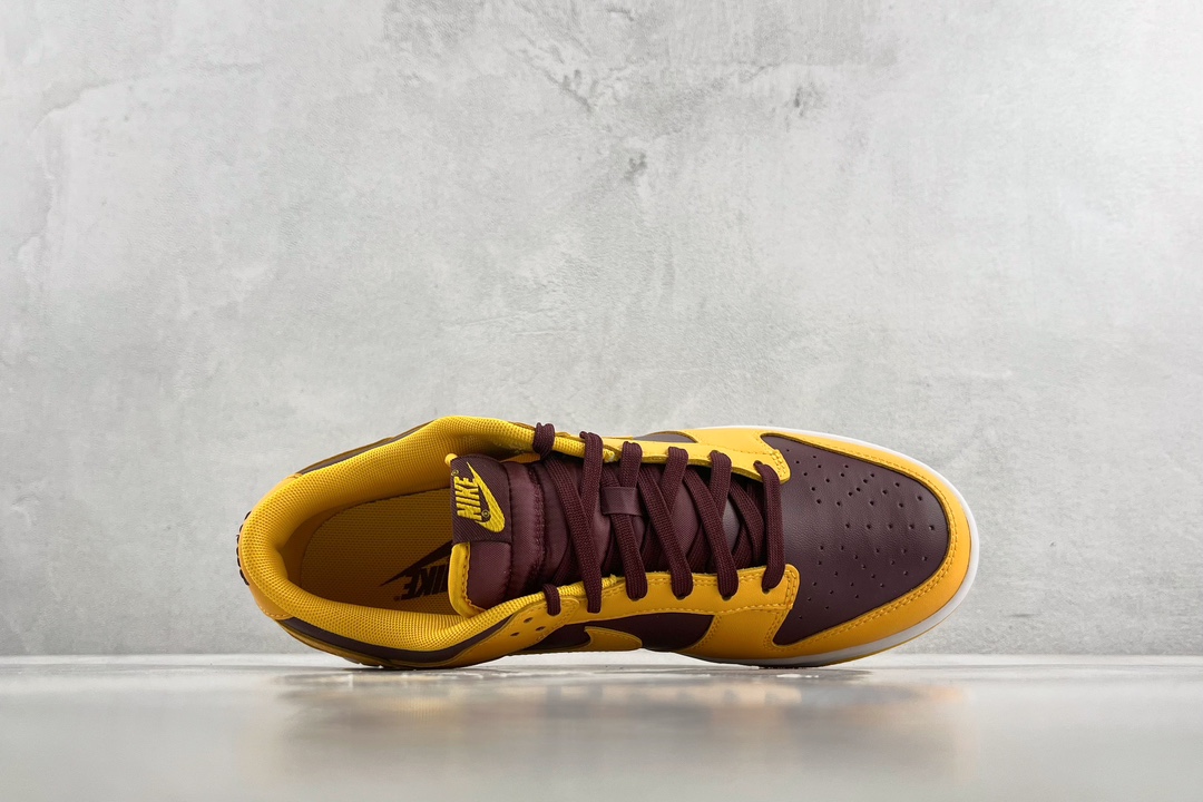  特价 
Nike Dunk Low retro arizona state黄酒红

货号：DD1391