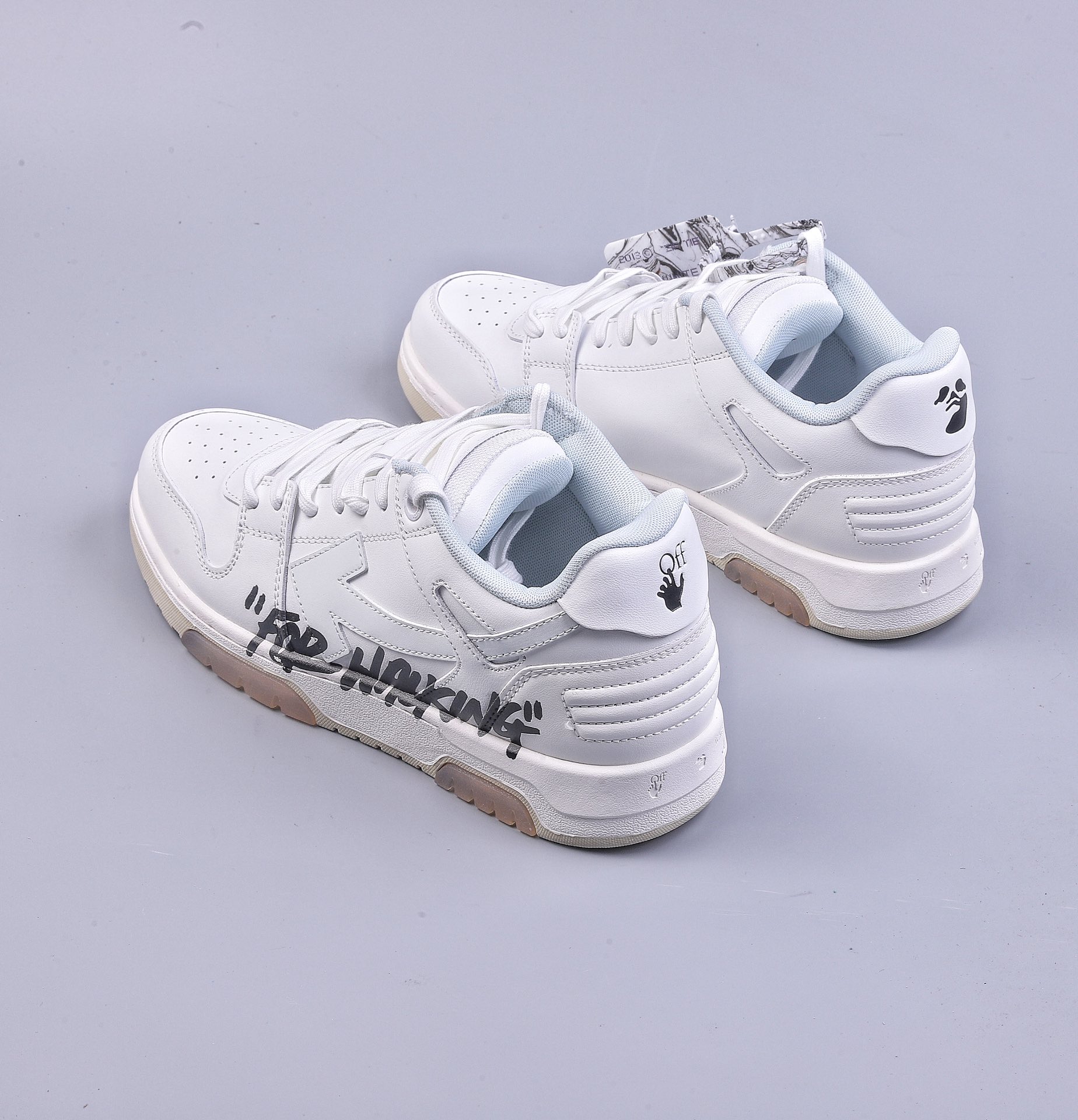 OK OW joint model OFF-WHITE Out Of Office low-top lace-up fashion sneakers