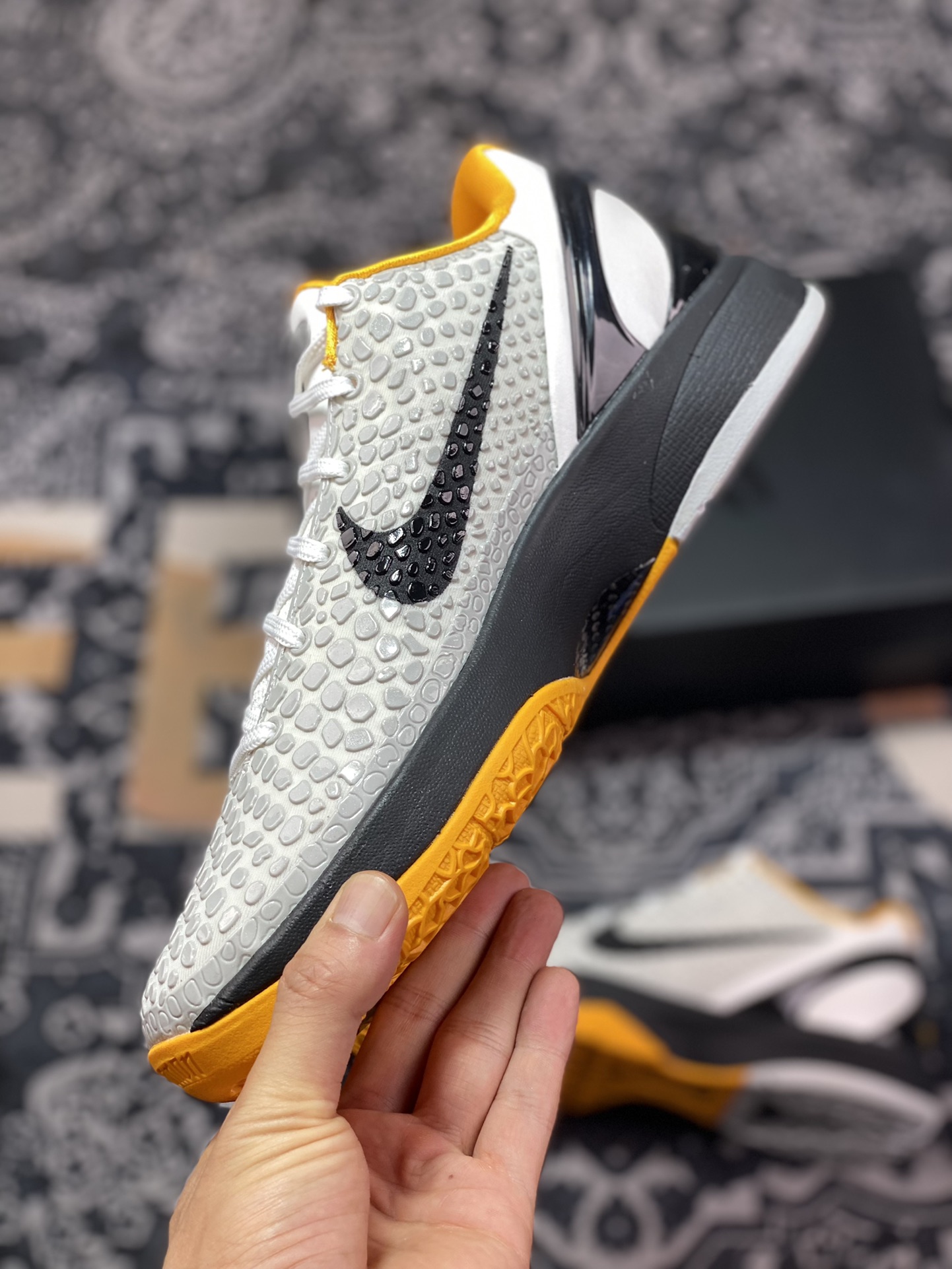 NK ZOOM KOBE 6 Protro ”White Del Sol“纯原大厂生产线