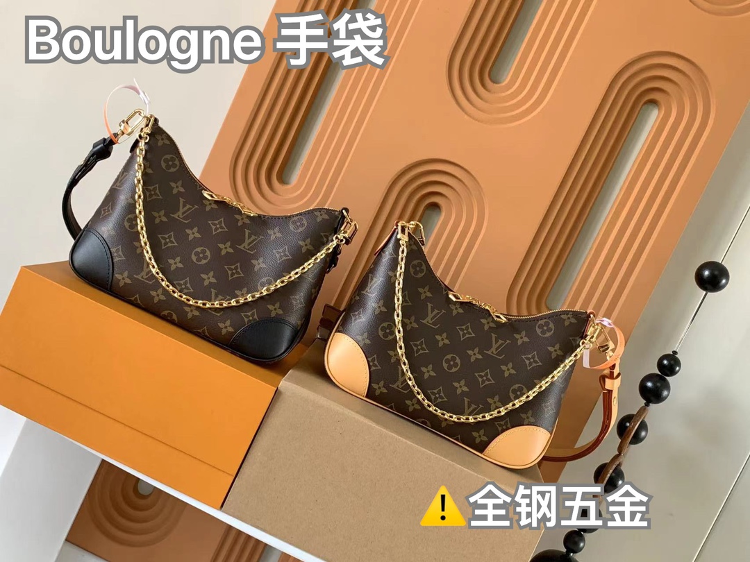 Top Quality Website
 Louis Vuitton LV Boulogne Bags Handbags M45832