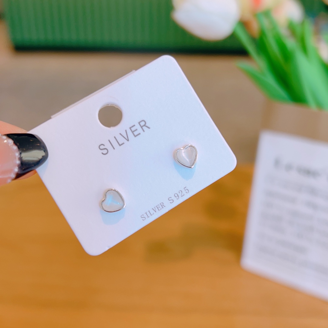 Nickel Free Silver Earrings Soft Confession Silver