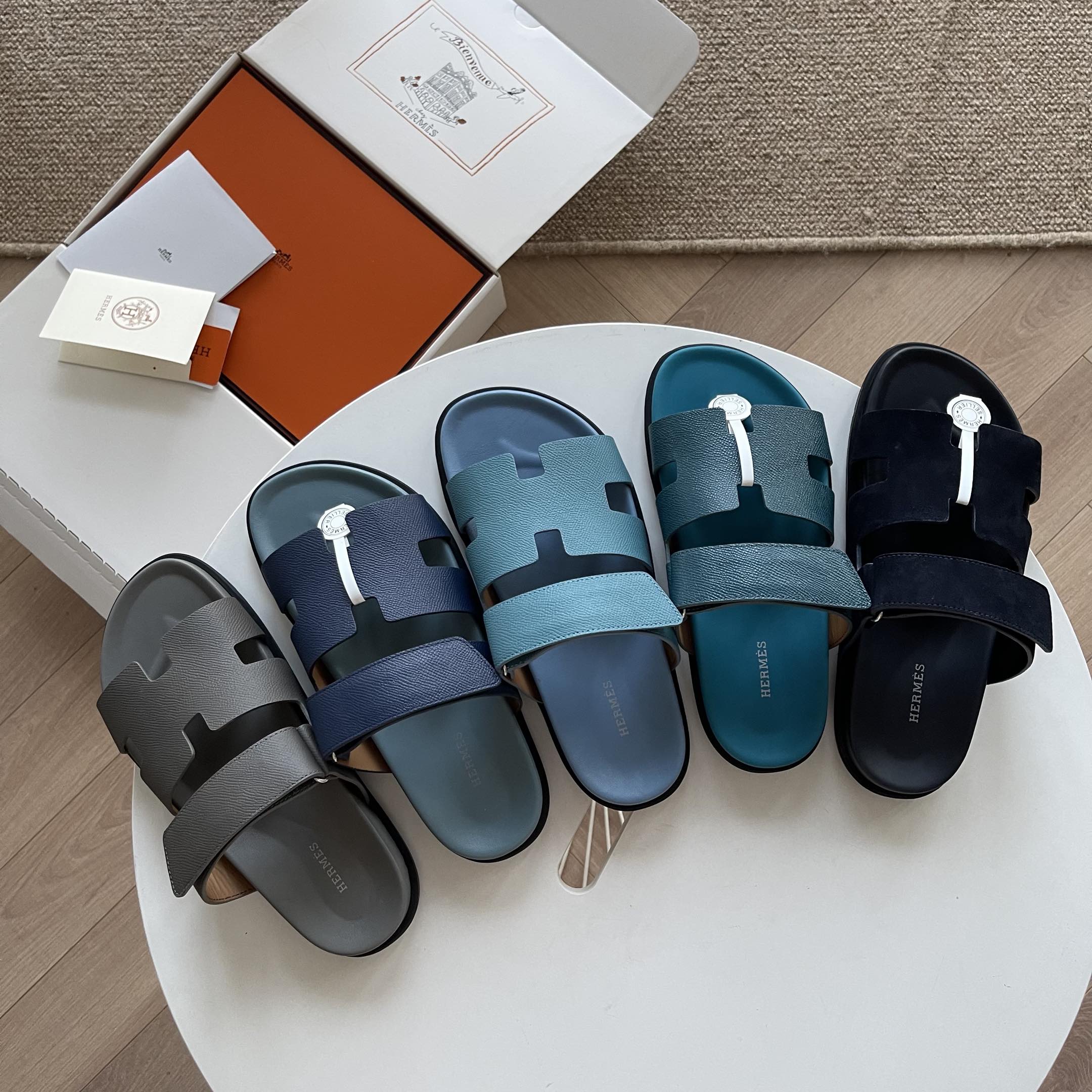 Top Quality Website
 Hermes Shoes Sandals Calfskin Cowhide Epsom Rubber Casual