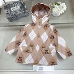 Burberry Clothing Windbreaker Printing Fall Collection Hooded Top