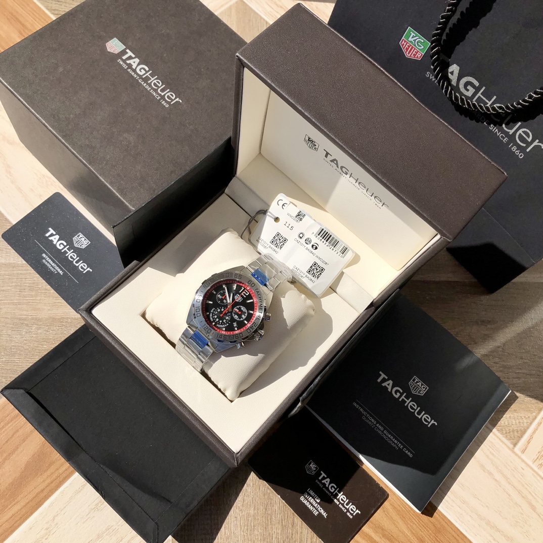 ¡El nuevo modelo atractivo ya está en línea! lote. Serie Tagheuer TAG Heuer F1 original, reloj de cuarzo para…