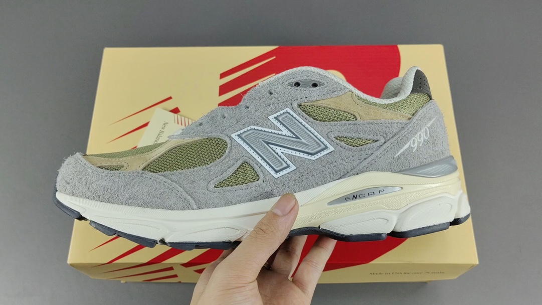 NB990尺码:36-46.5纯原版出品-新百伦-NewBalanceNB990V3灰棕美产M990TG