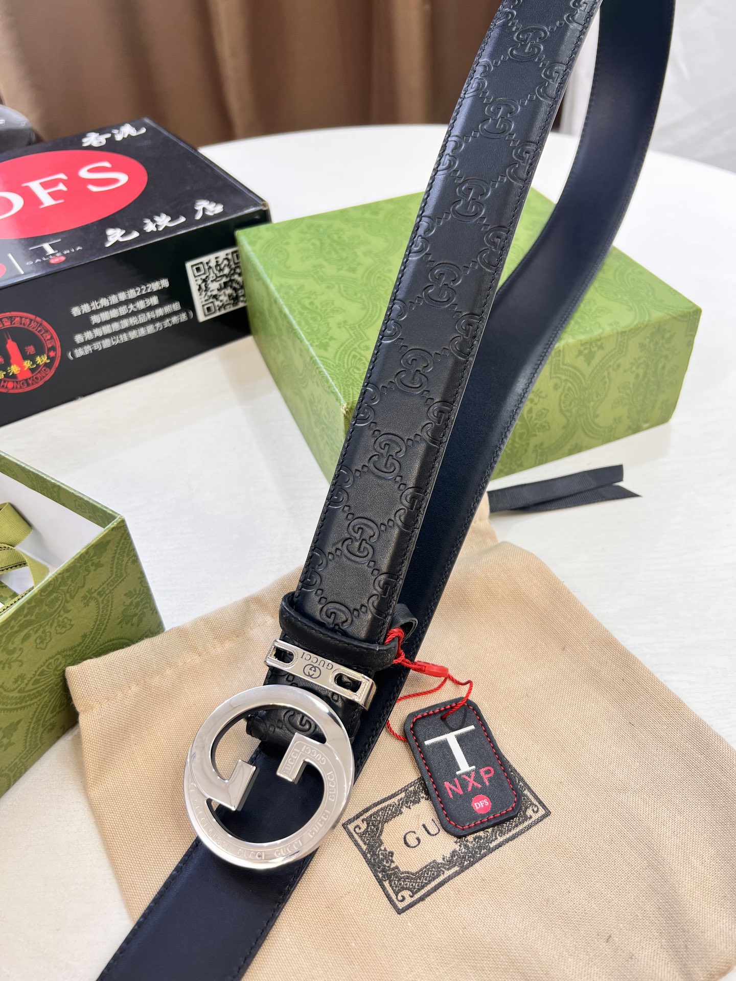 小主推荐 实物拍摄 古奇GUCCi皮带 新款 压花G纹头层牛皮 顶级品质商务正装