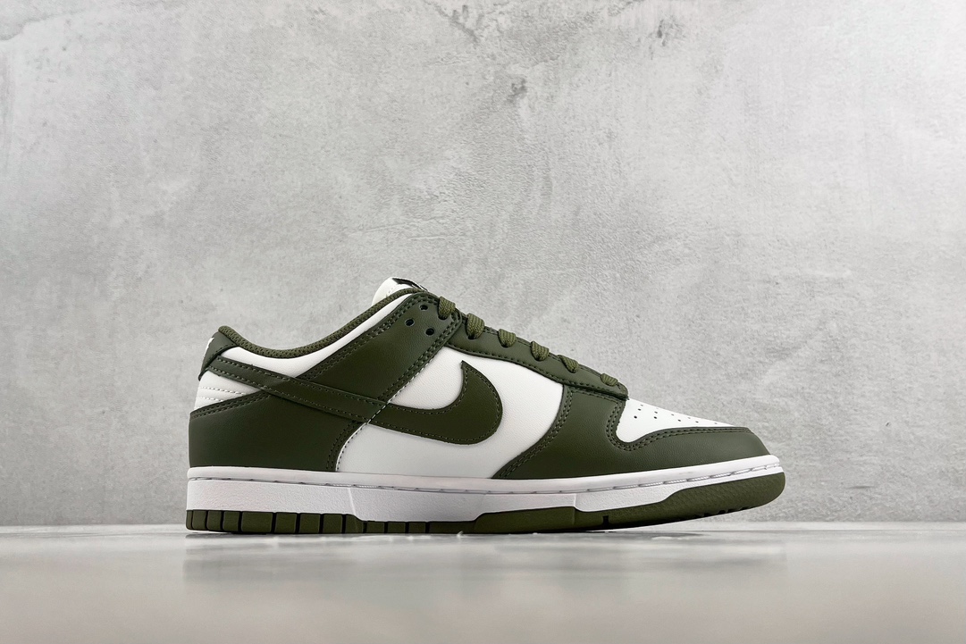 Nike Dunk Low ”Medium Olive”白橄榄绿 DD1503-120