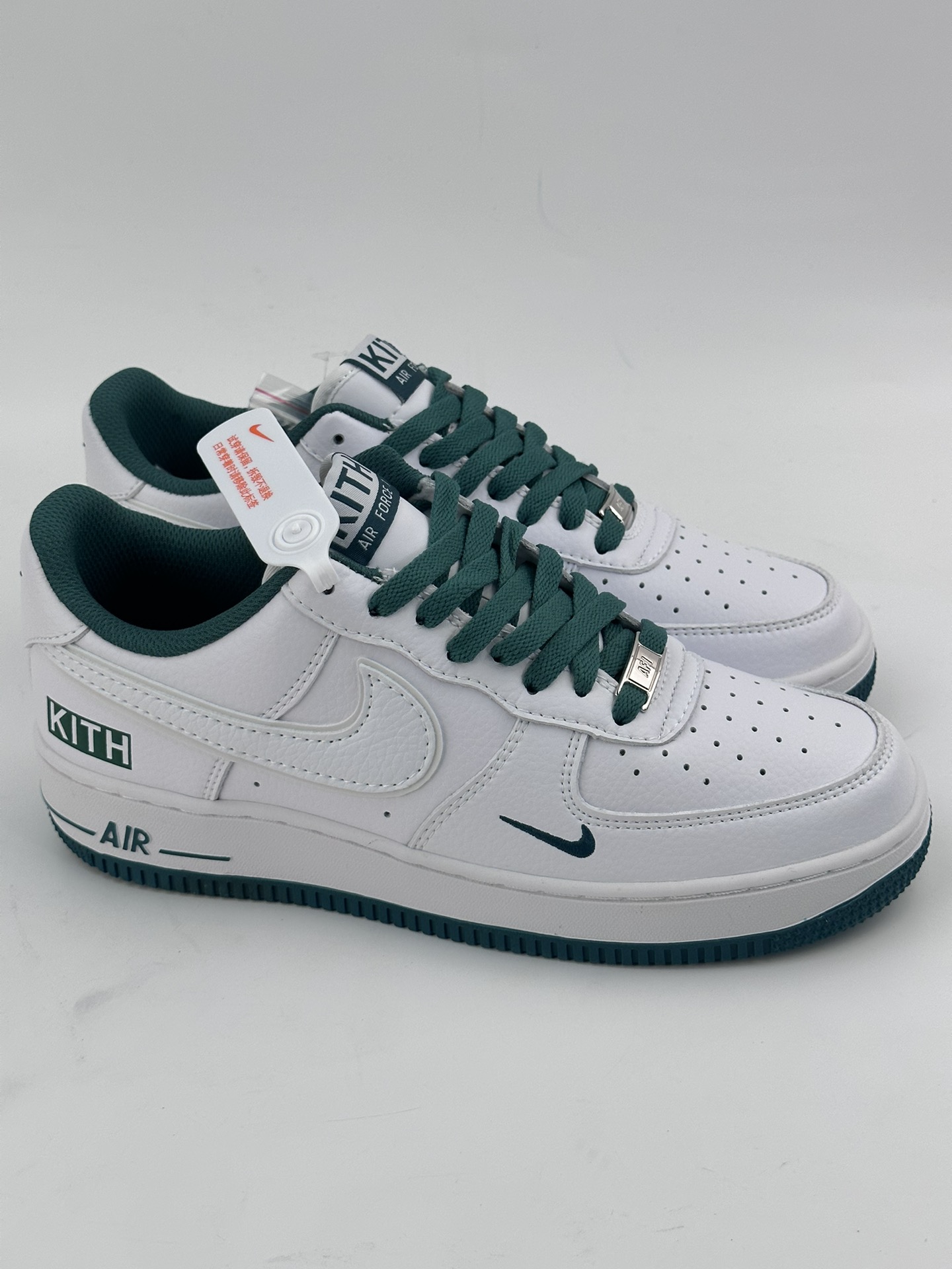 Nike Air Force 1 Low 07 x Kith 联名白军绿 KT1659-003