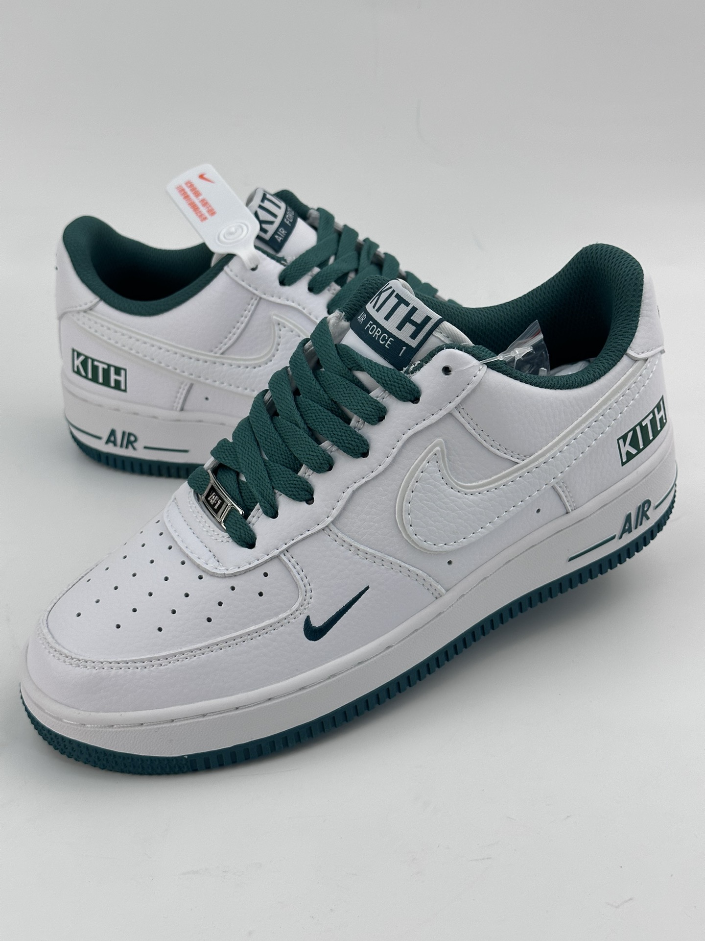 Nike Air Force 1 Low 07 x Kith 联名白军绿 KT1659-003