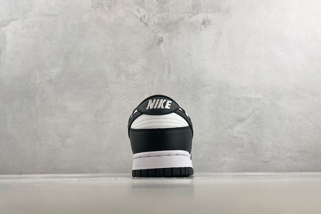 180 Nike Dunk Low Retro "Black" 黑白熊猫 DD1391-100