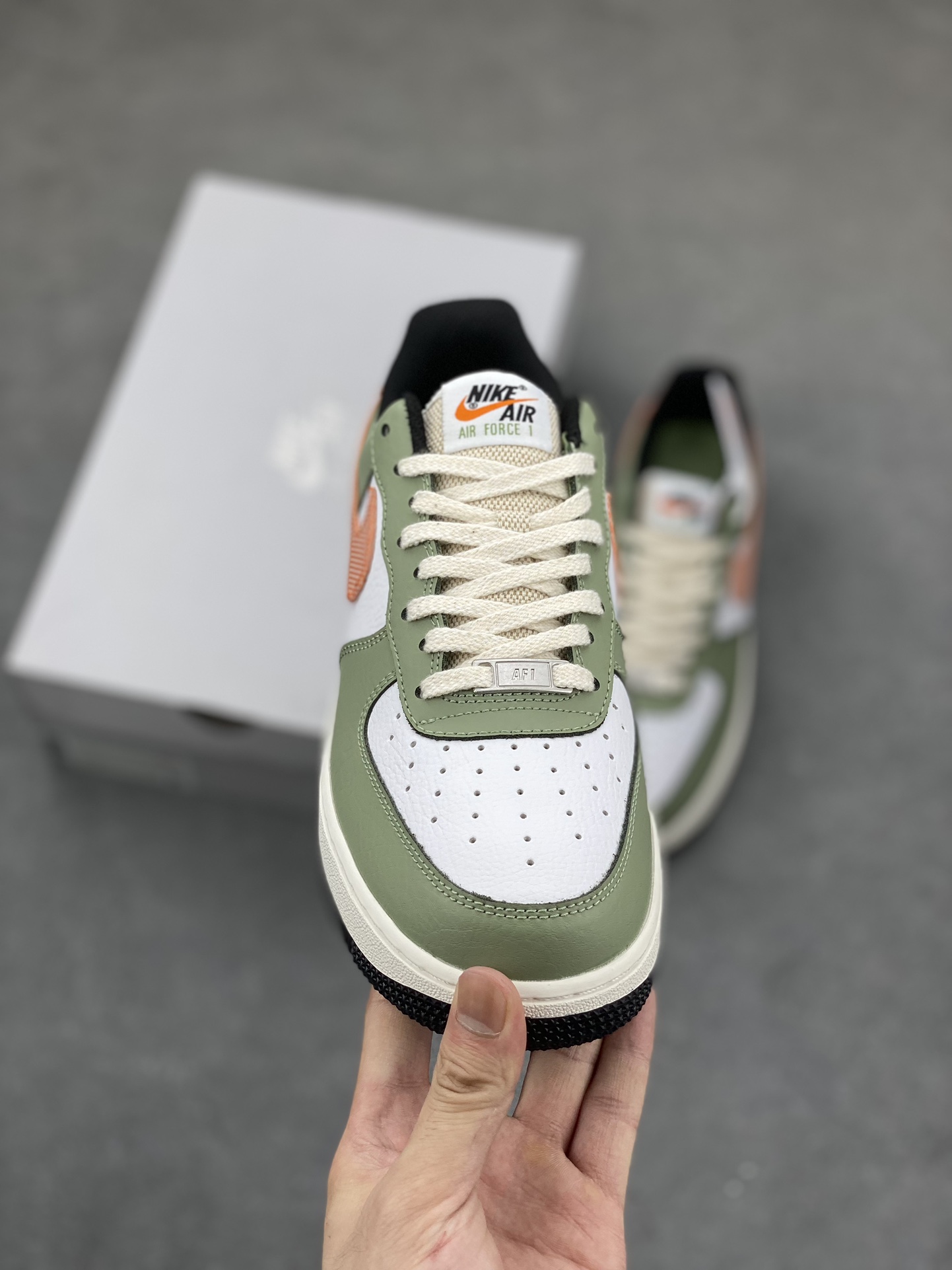 Nike Air Force 1 Low Olive Aura/Sail Casual Shoes FD0758-386 3 i1688751546 1533 1