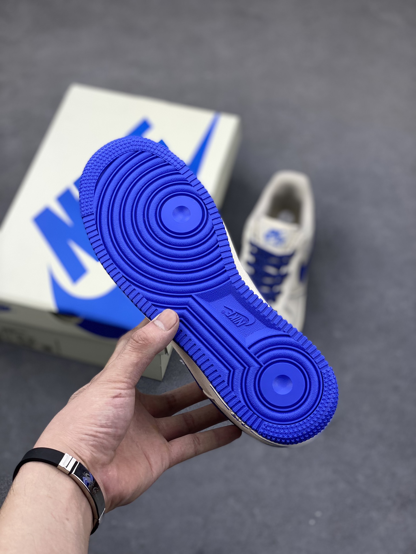 Nike Air Force 1 '07 Low Blue/White Canvas Sneakers - Limited Edition 6 i1688751783 6321 5