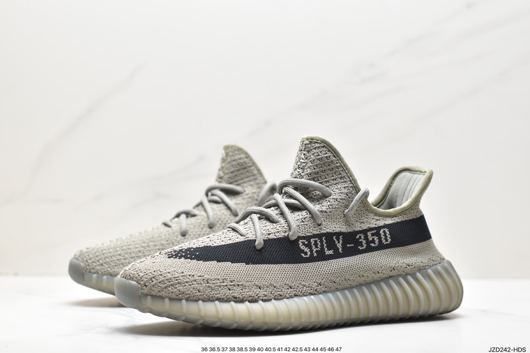 Adidas Yeezy Boost 350 V2 Coconut Casual Breathable Cushioning Comfortable All-match Lightweight Midsole Running Shoes HQ2059