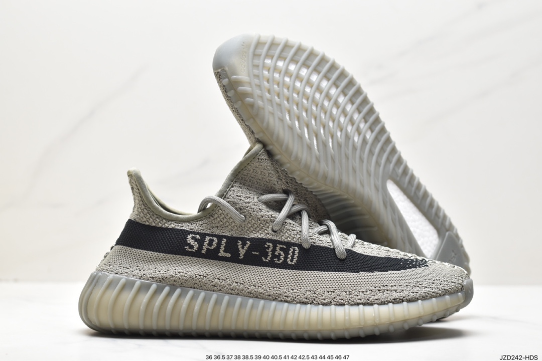 Adidas Yeezy Boost 350 V2 Coconut Casual Breathable Cushioning Comfortable All-match Lightweight Midsole Running Shoes HQ2059