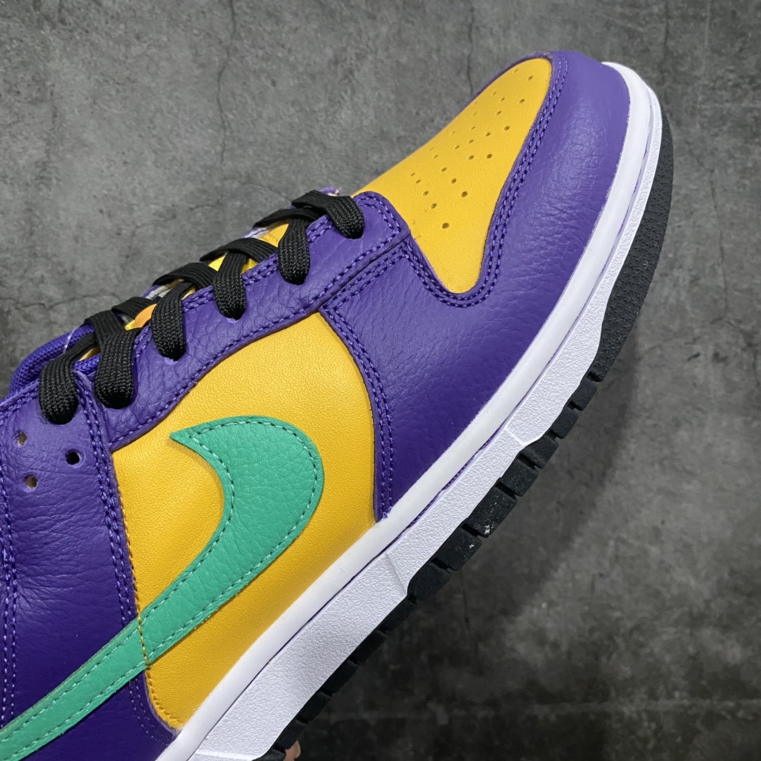 Z version pure original NK Dunk Low Los Angeles Sparks Purple Yellow DO9581-500