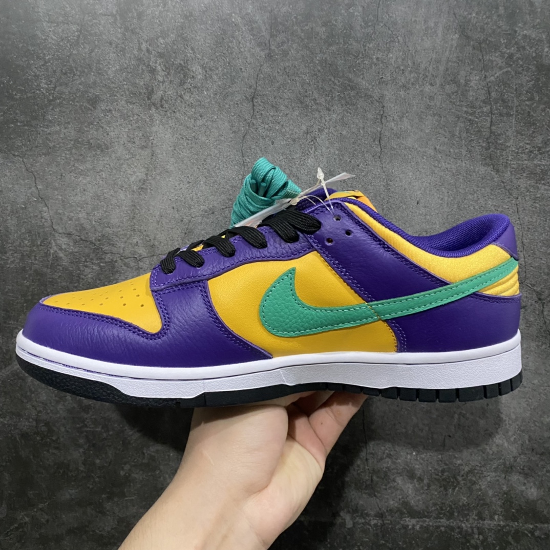 Z version pure original NK Dunk Low Los Angeles Sparks Purple Yellow DO9581-500