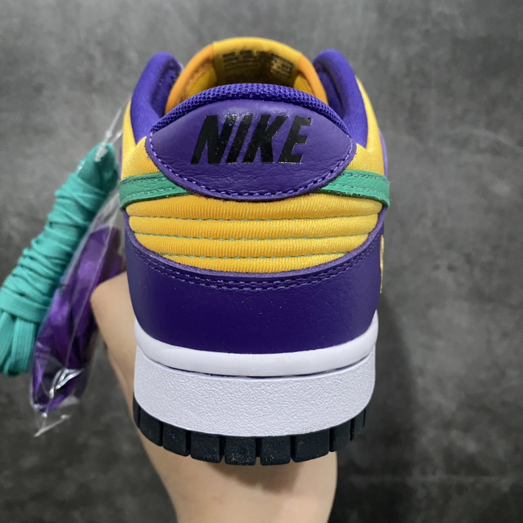 Z version pure original NK Dunk Low Los Angeles Sparks Purple Yellow DO9581-500