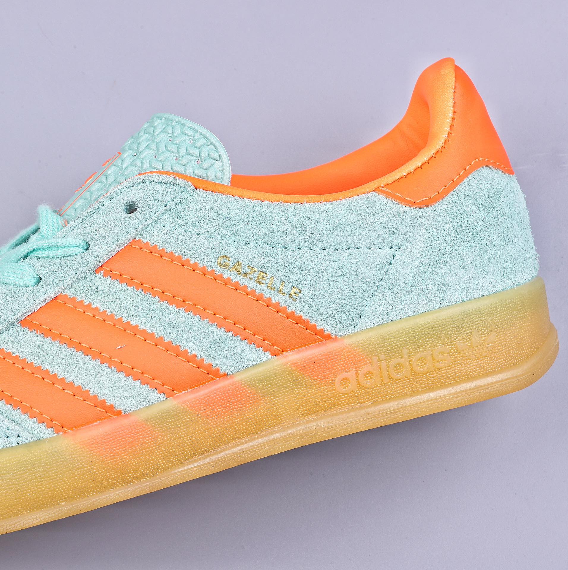 adidas Originals Gazelle INdoor clover casual non-slip wear-resistant low-top sneakers HQ8714